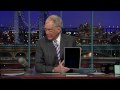 David Letterman ja iPad