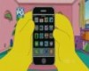 Homer Simpson Eats a Apple iPhone
